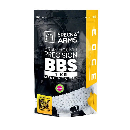 Precision bullets0.28g Specna Arms EDGE ULTRA™ BIO - 1 kg - white