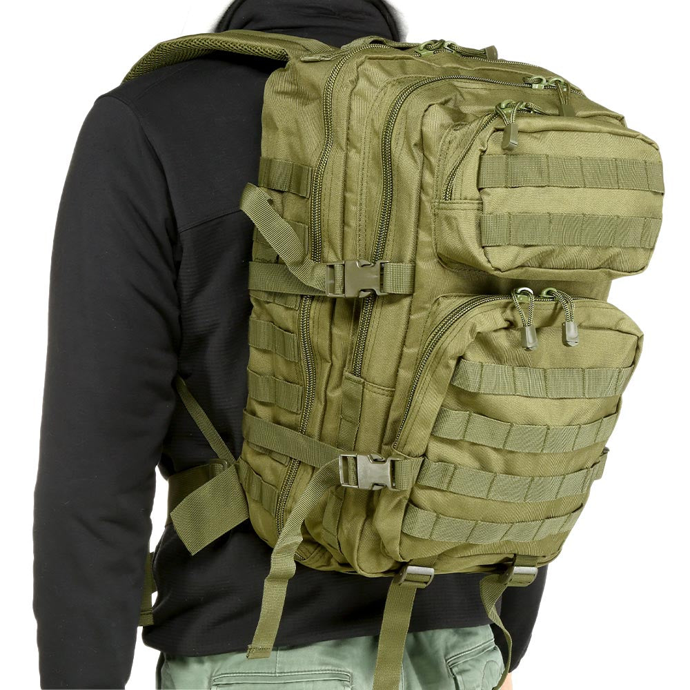 Tactical Backpack Mountain Olive 45L