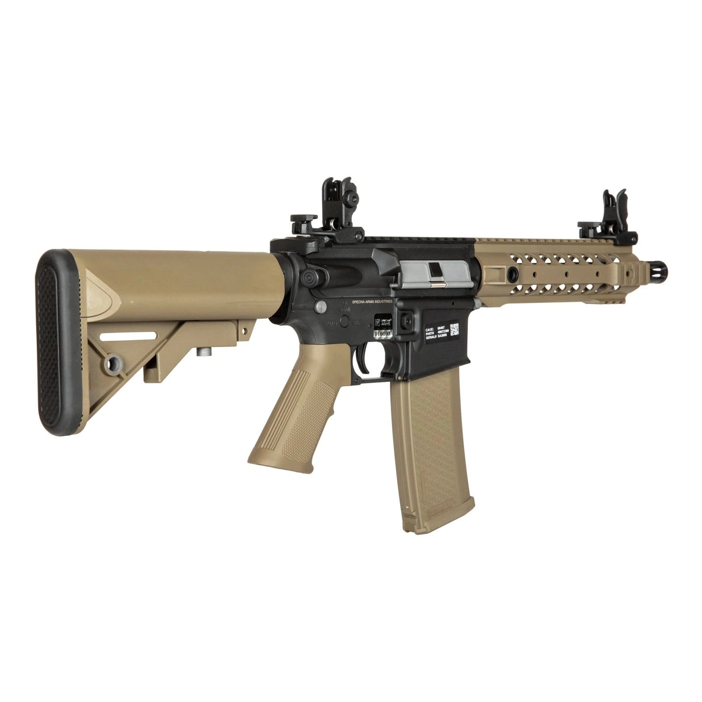 Specna Arms SA-F01 FLEX™ GATE X-ASR 1.14 J Half Tan airsoft Carbine