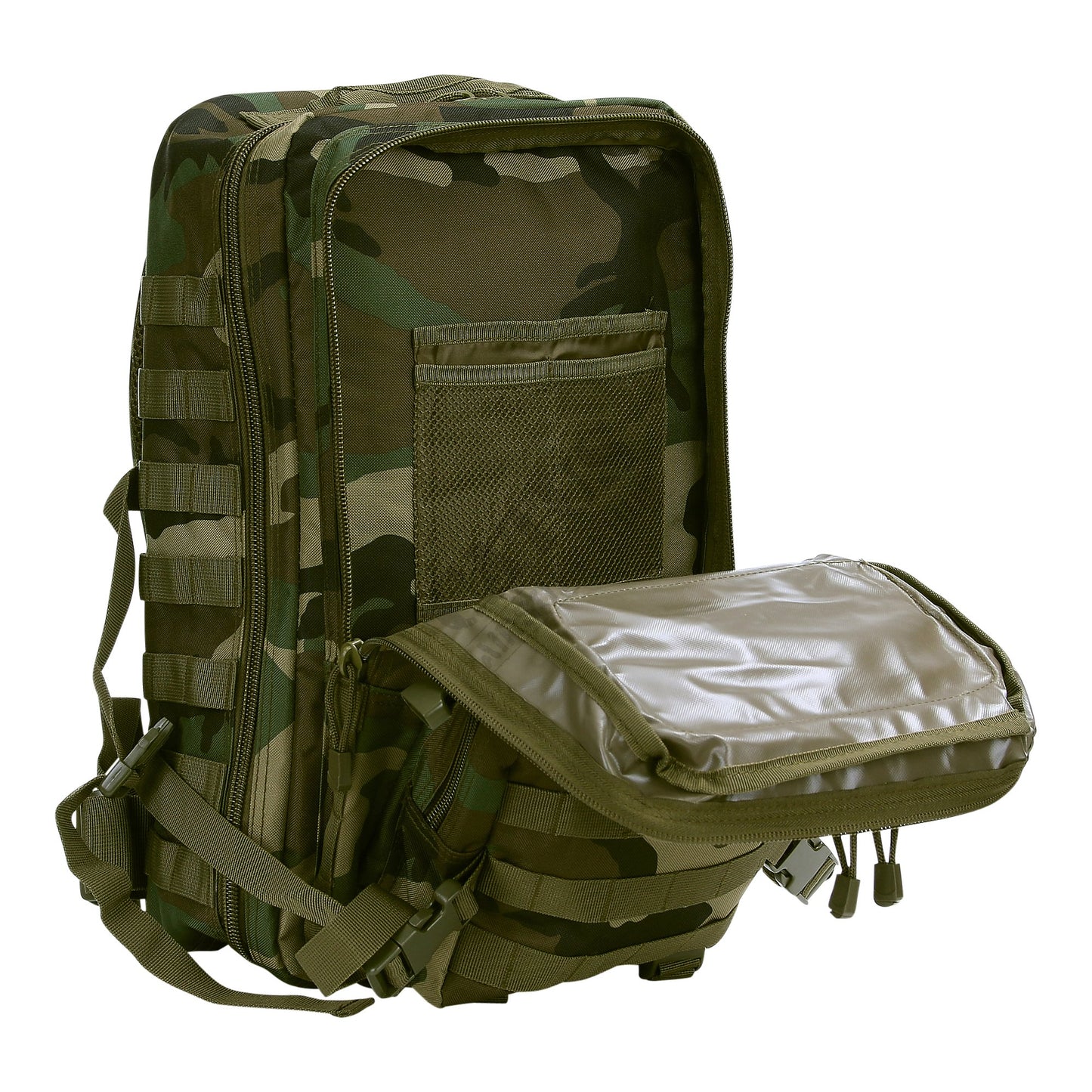 Tactical Backpack Mountain Woodland 45L