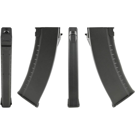 CYMA C25L AK74 Hi-Cap Flash Magazine, 430 Rows BK