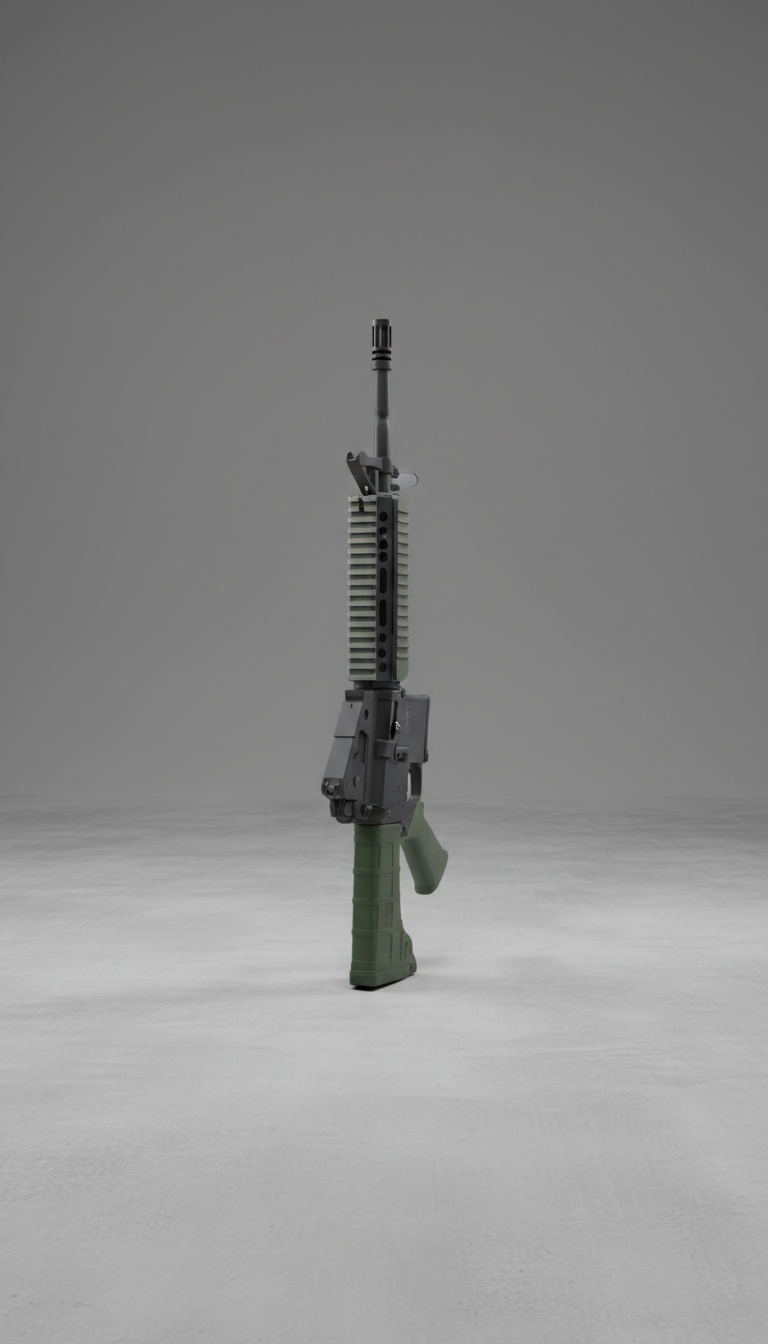AEG Carbine with Metal Rail