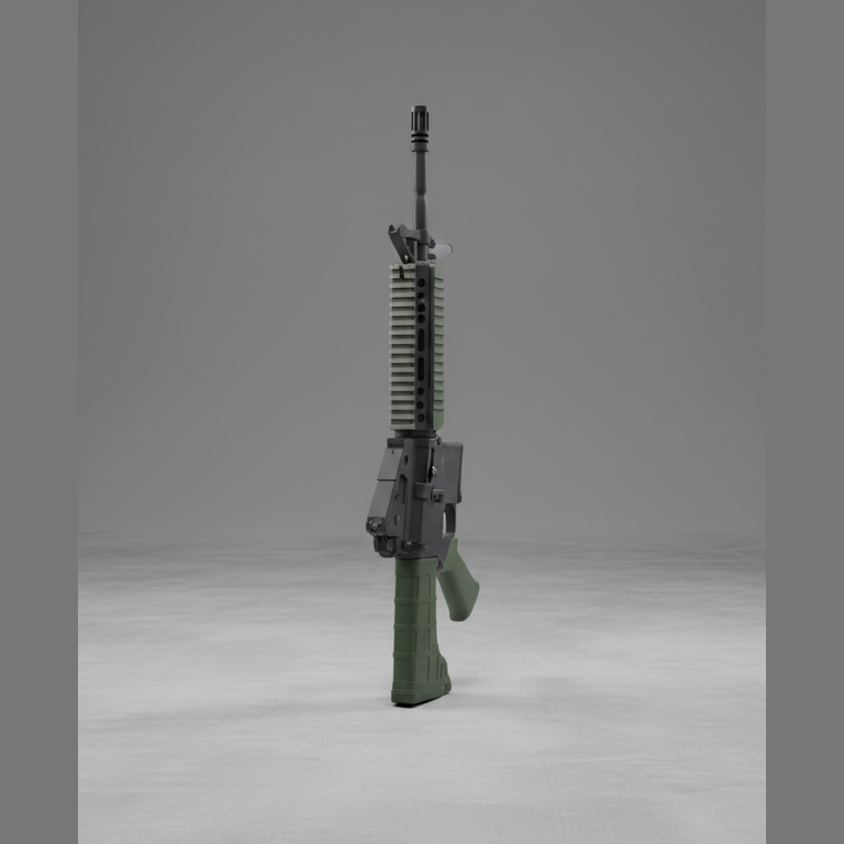 AEG Carbine with Metal Rail