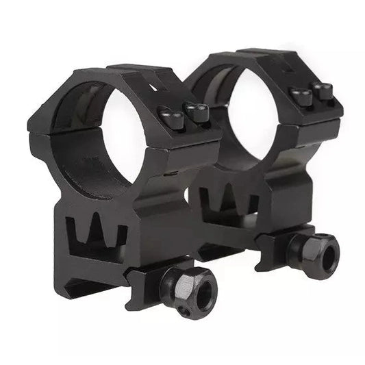 Two-part 30mm optics mount for RIS rail (high)