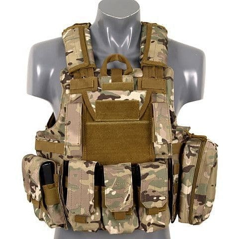 8 Fields Tactical Combat Vest Fully Loaded CP ATP
