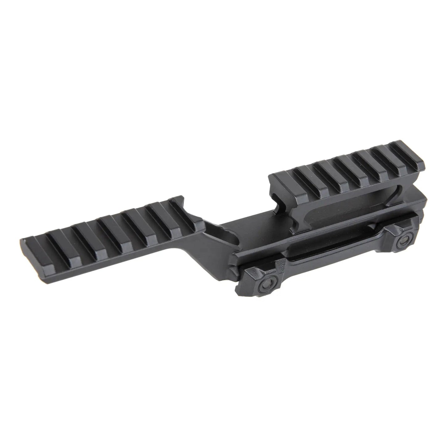 Medium RIS Wosport mount for collimators and PEQNGAL devices Black