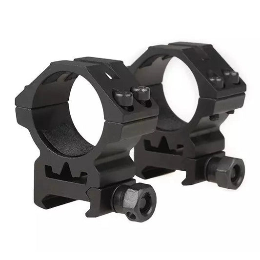 Two-part 30mm optics mount for RIS rail (low)