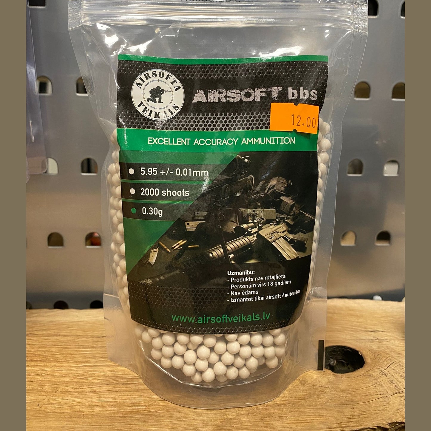 Forairsoft BB's 0.30g 2000pcs.