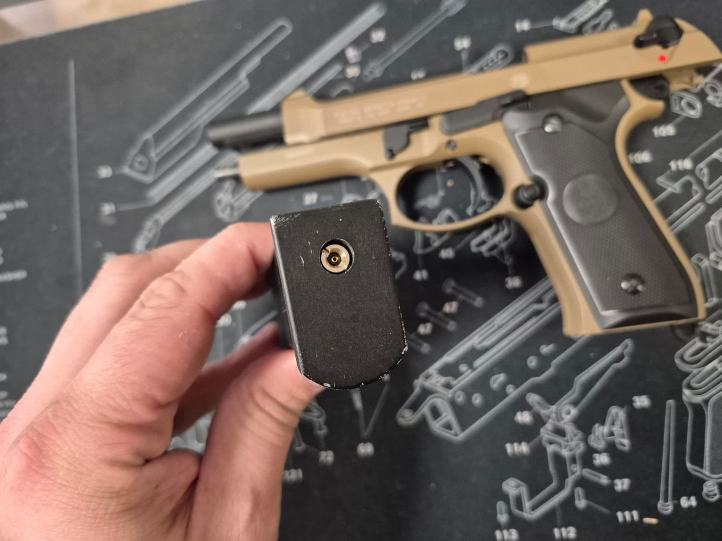 USED Beretta MOD 92 DES