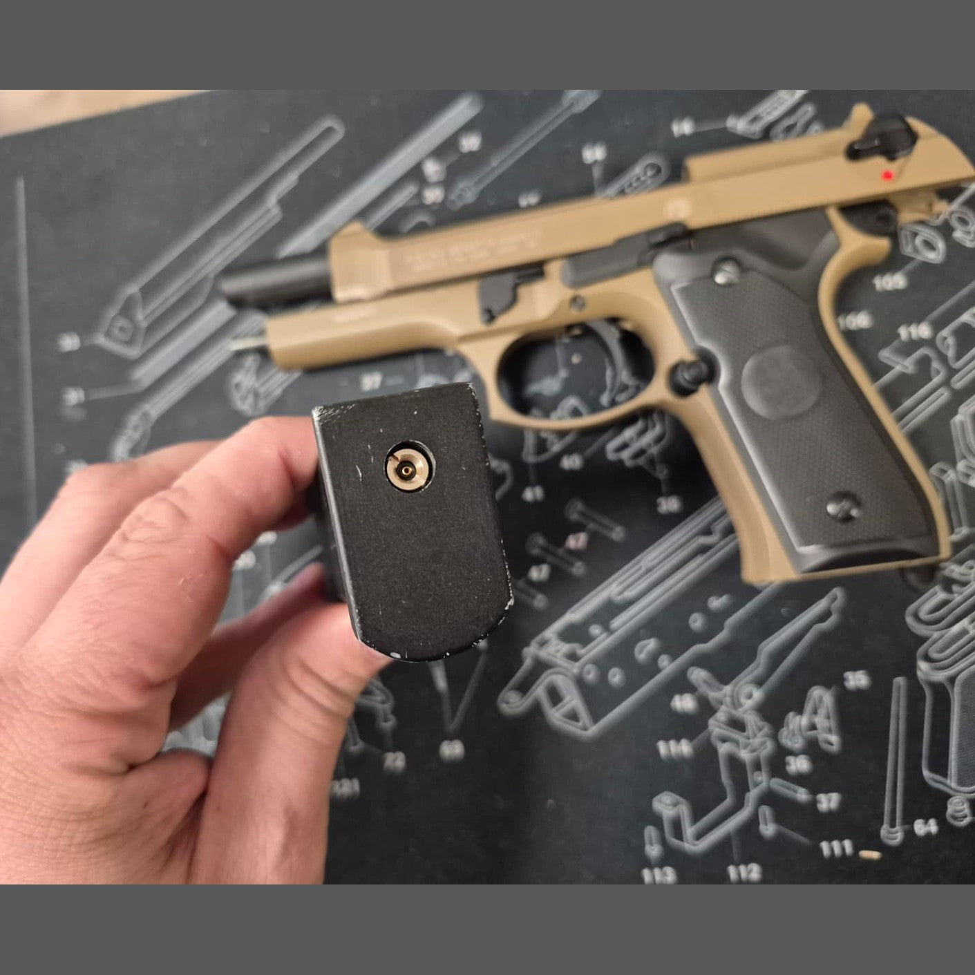 USED Beretta MOD 92 DES