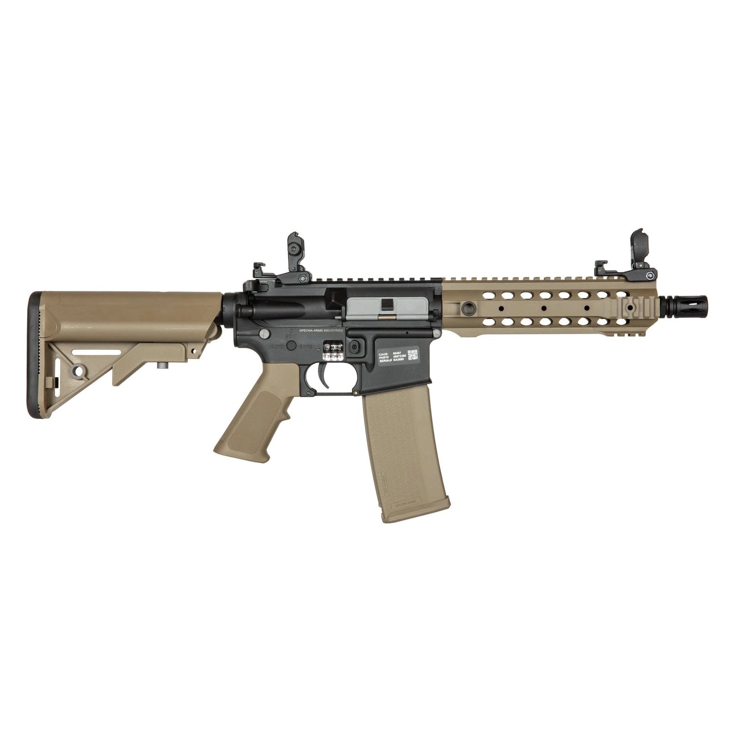 Specna Arms SA-F01 FLEX™ GATE X-ASR 1.14 J Half Tan airsoft Carbine