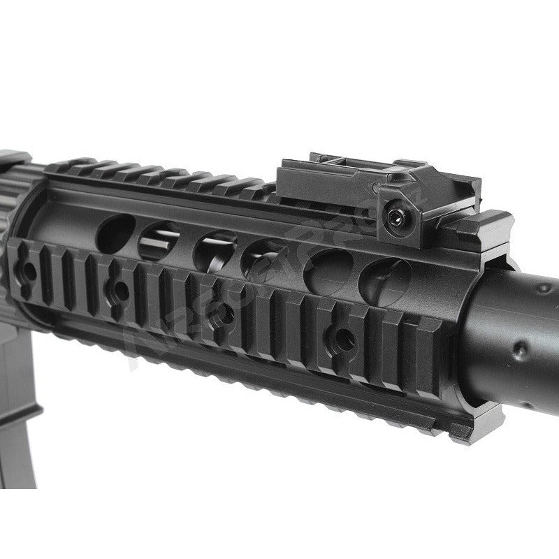 M4 RIS CQB ar trokšņa slāpētāju (CM.513) - melns