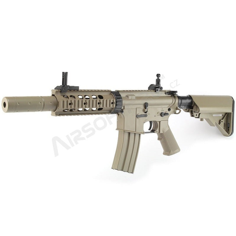 M4 RIS CQB ar trokšņa slāpētāju (CM.513) - TAN