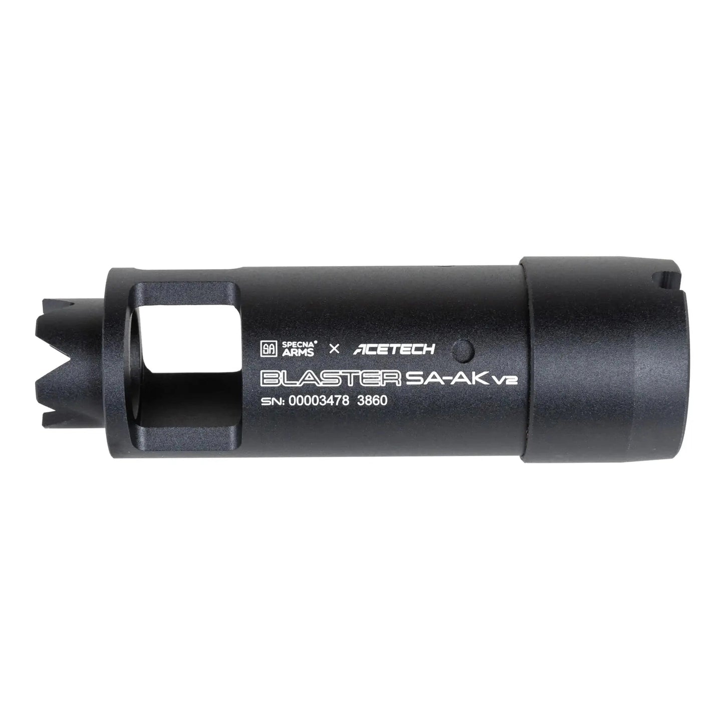 Tracer Specna Arms x AceTech Blaster SA-AK v2 suppressor Black