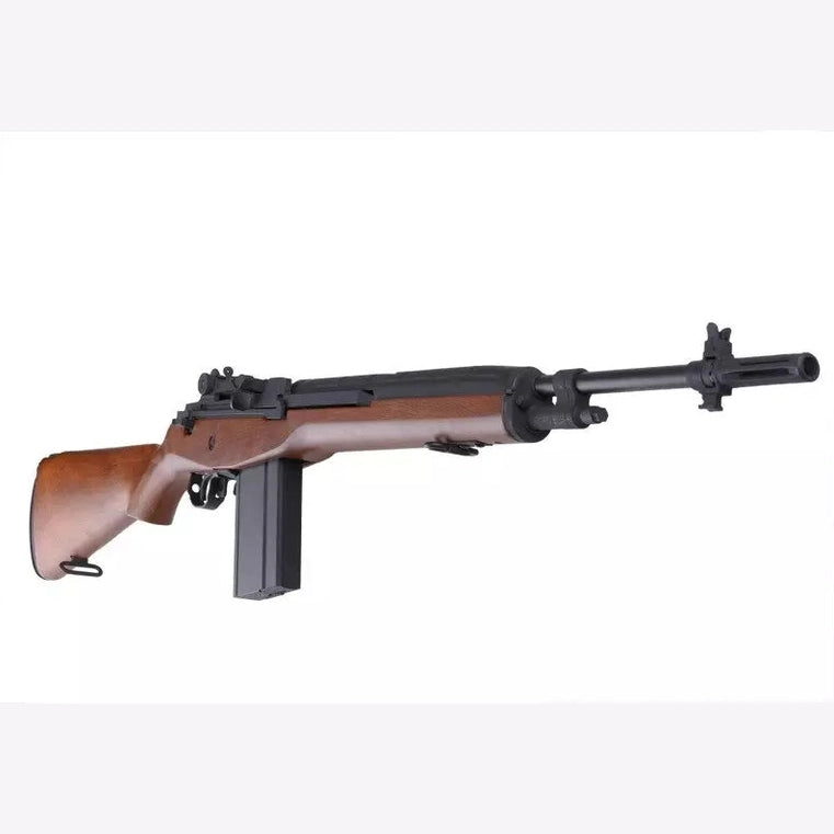 CM032 airsoft rifle - wooden style