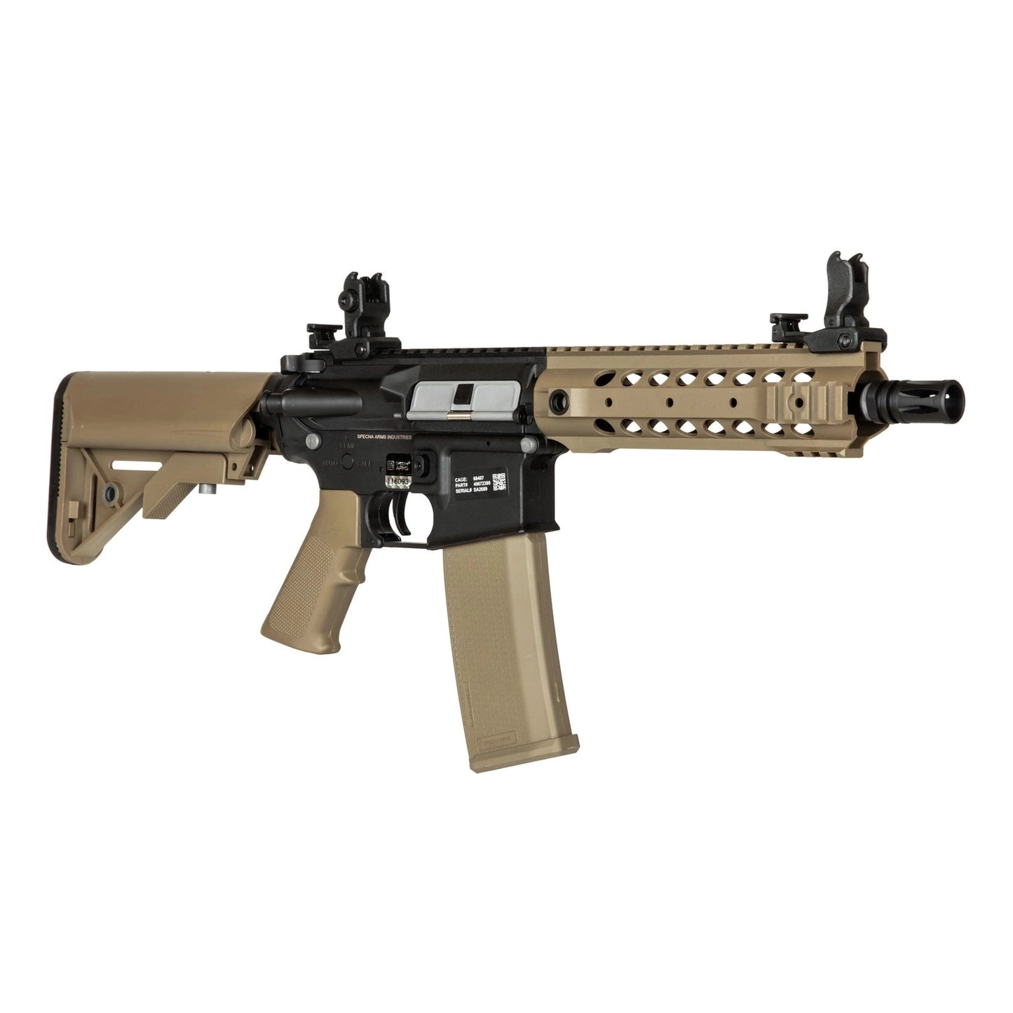 Specna Arms SA-F01 FLEX™ GATE X-ASR 1.14 J Half Tan airsoft Carbine