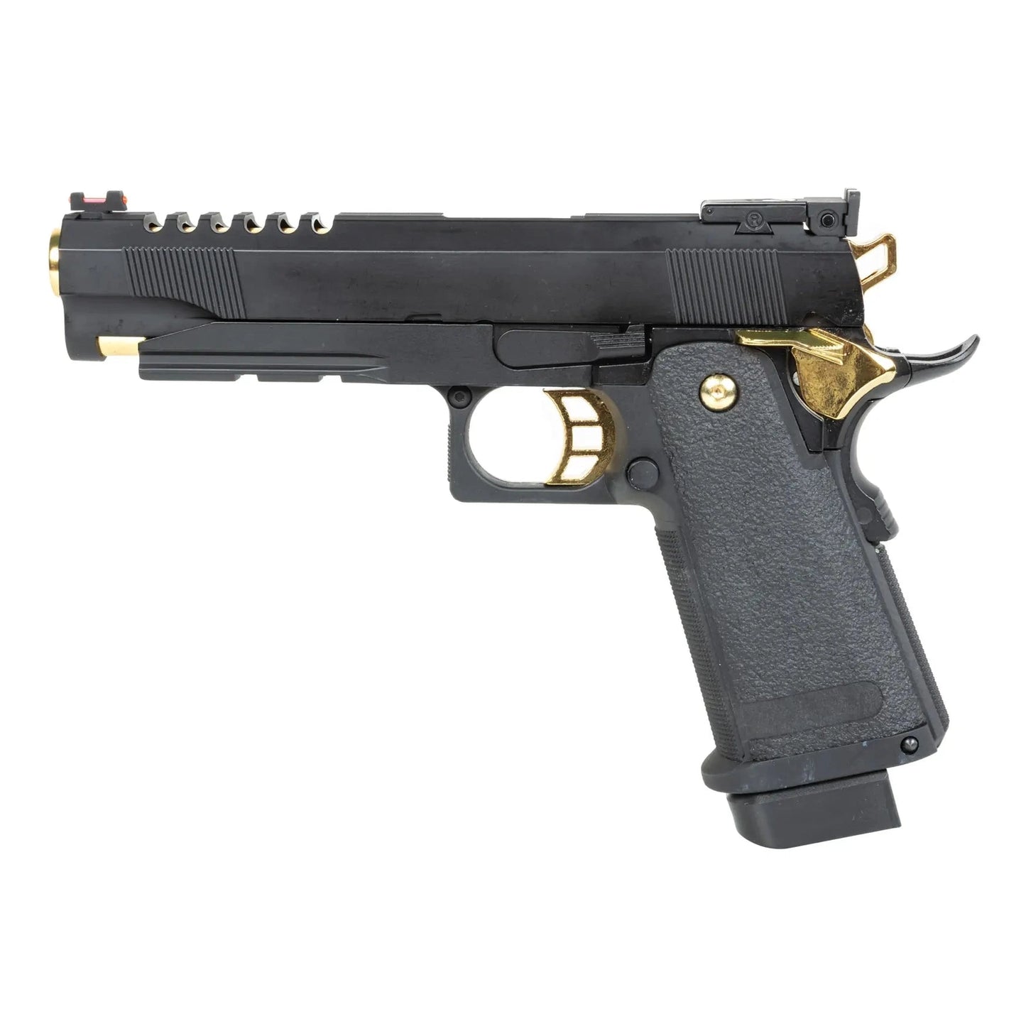 E&C EC-2104 airsoft pistole melna un zelta krāsā