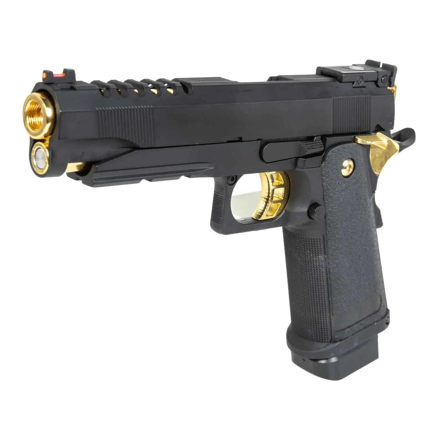 E&C EC-2104 airsoft pistole melna un zelta krāsā