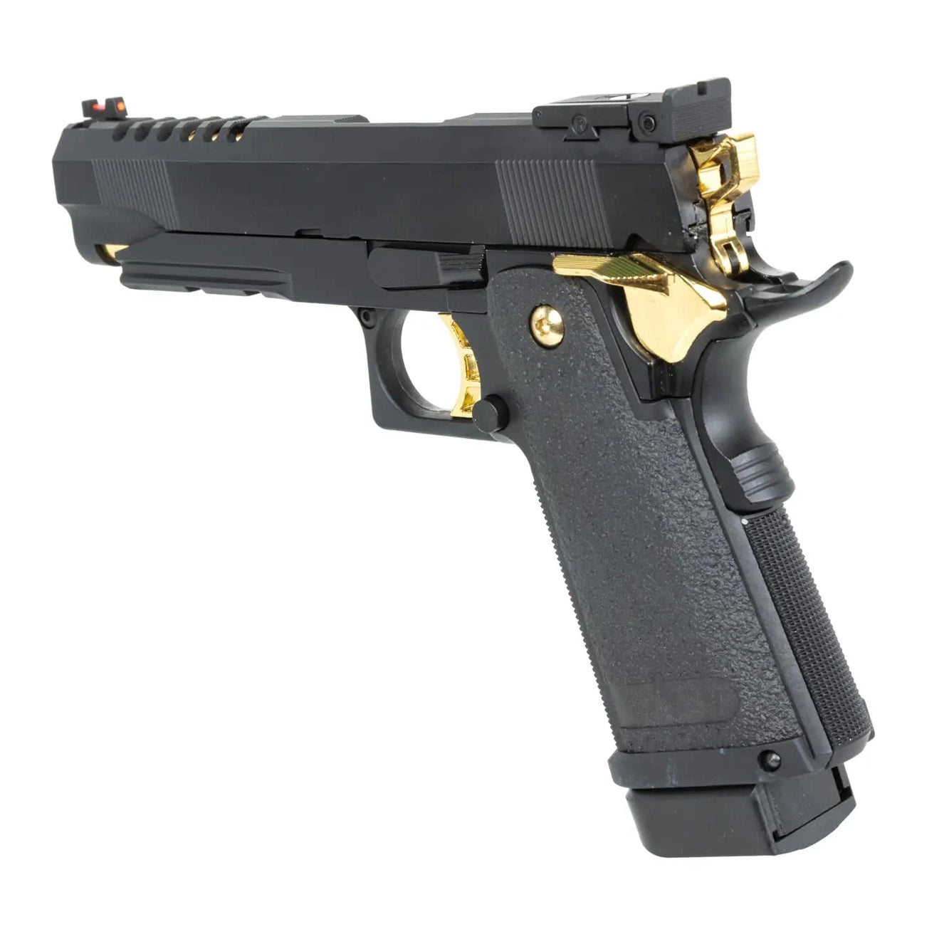 E&C EC-2104 airsoft pistole melna un zelta krāsā