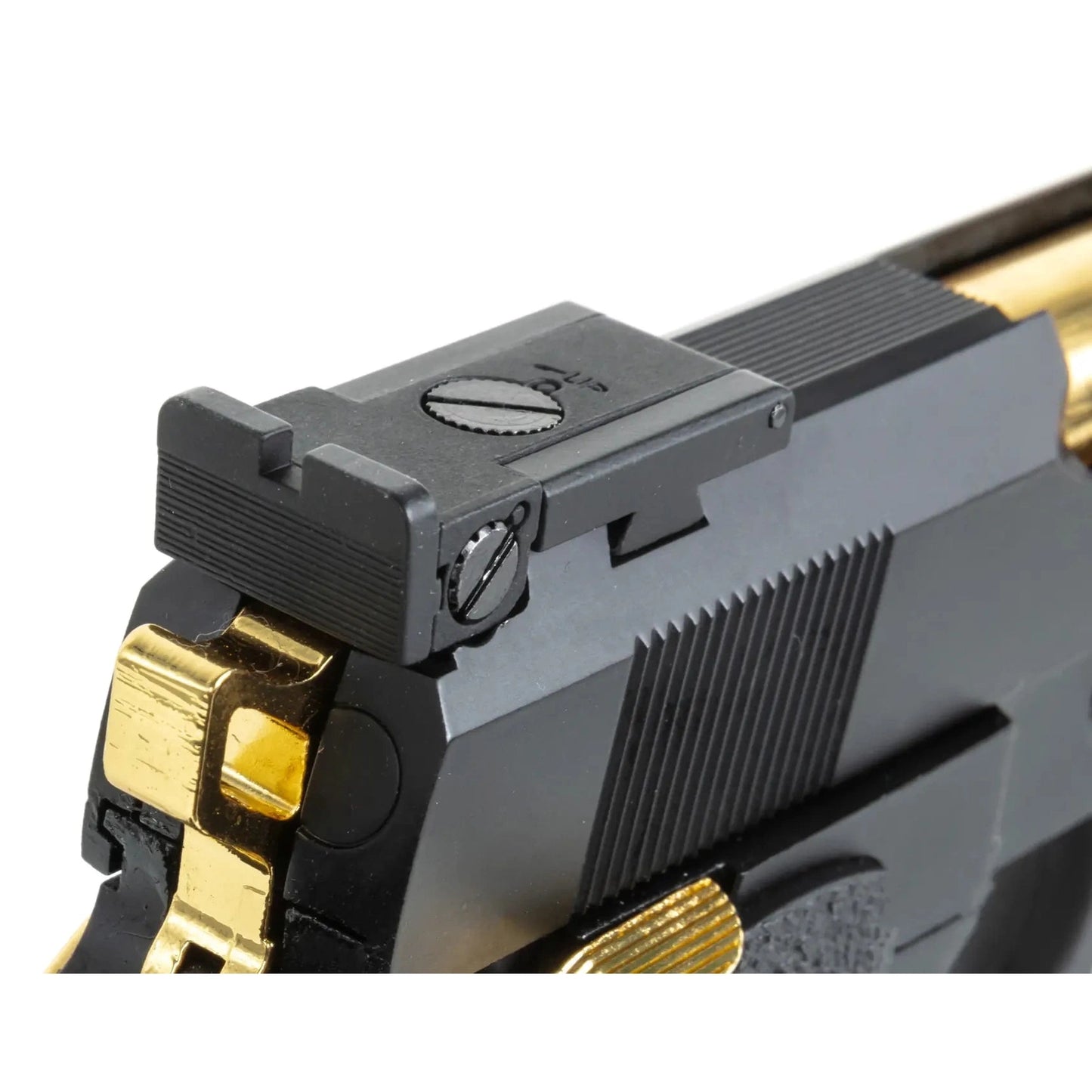 E&C EC-2104 airsoft pistole melna un zelta krāsā