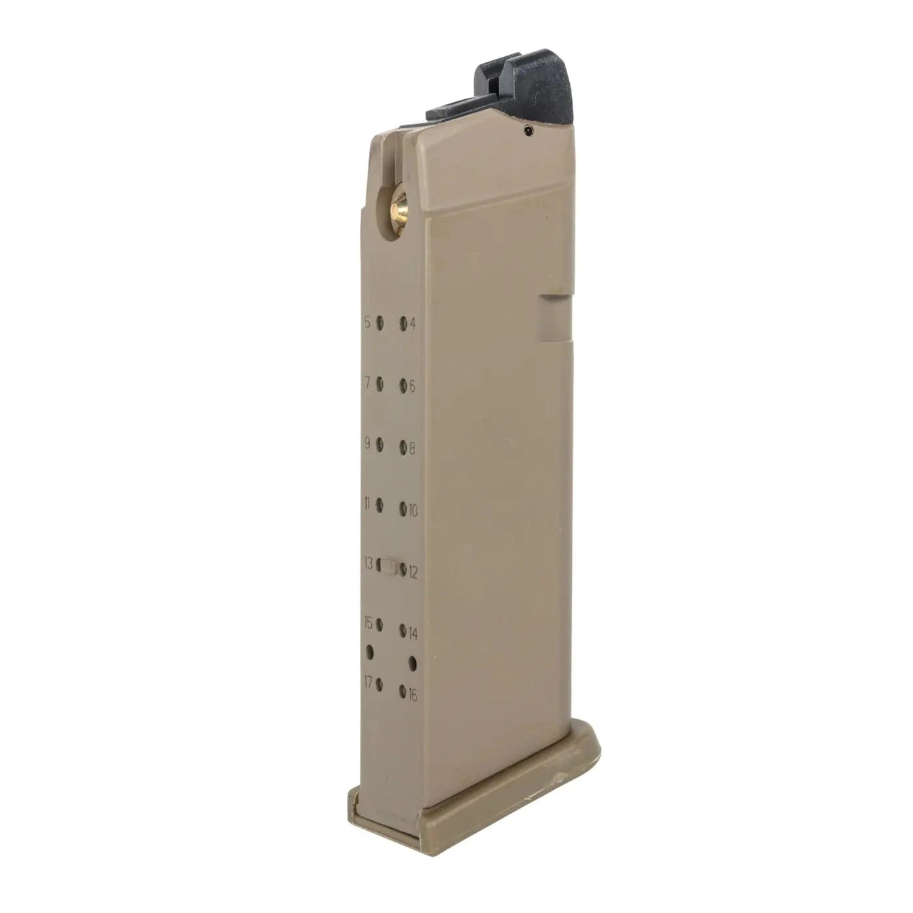 Green gas magazine 24 East Crane BBs for Glock 171834 type replicas MA011 Flat Dark Earth