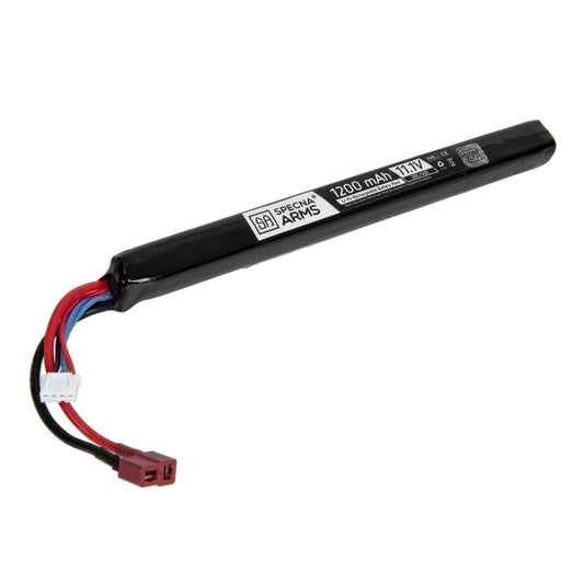 LiPo 11.1V 1200mAh 20C/40C Battery - T-Connect (Deans) - Under AK Dust Cover