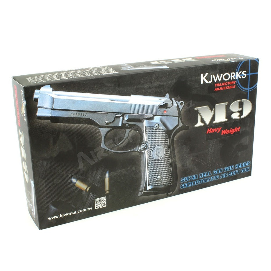 Airsoft pistol M9 HW, gas blowback - black