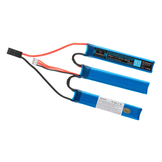 Lipo 11.1V 1000mAh 25C Split Type