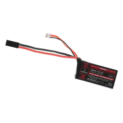 Lipo 7.4V 1300mAh 65C Graphene Mini / PEQ tips