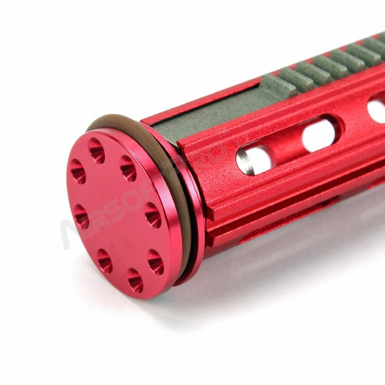 Aluminium 19 metal teeth piston + piston head for SVD, SR25, L85