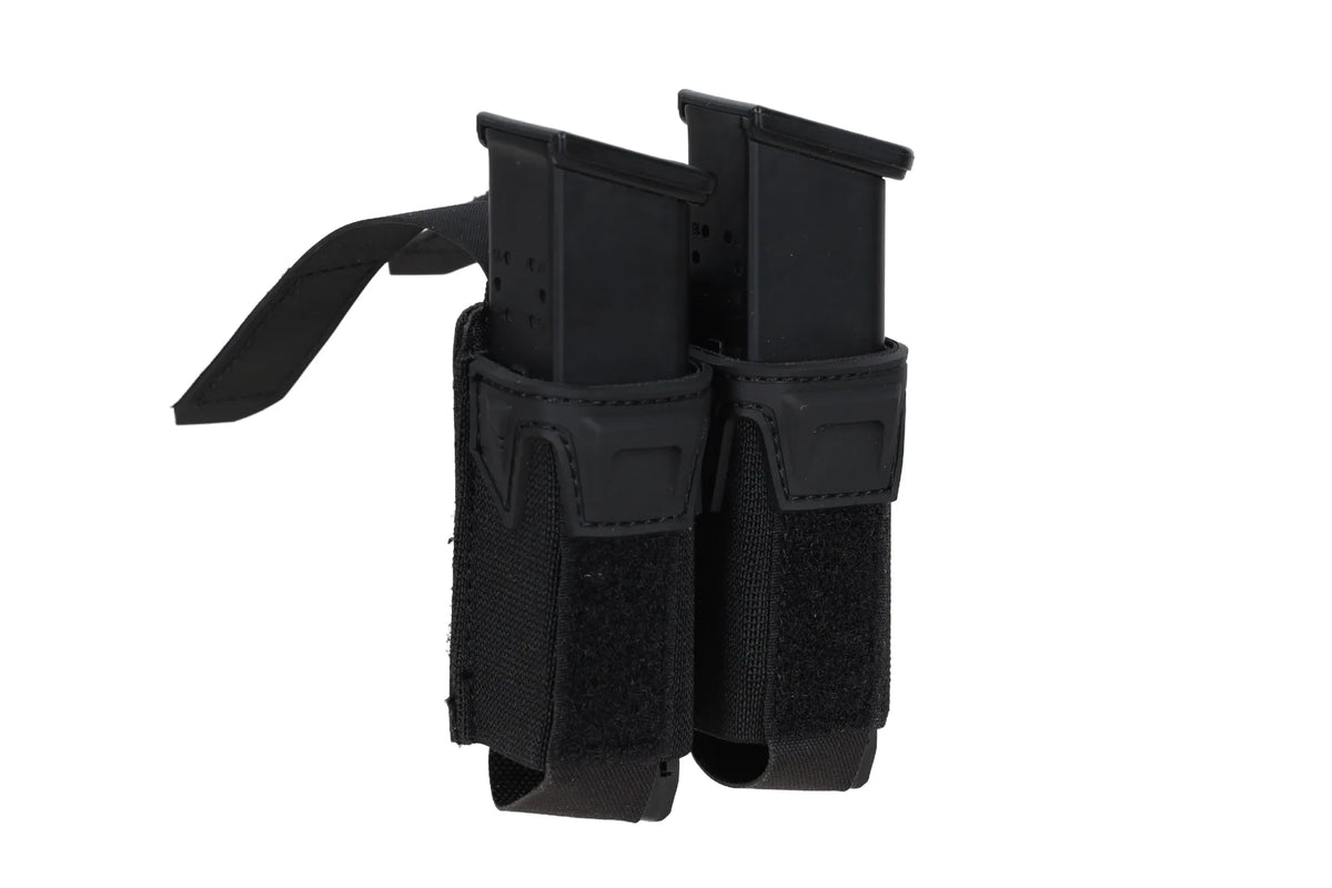 Wosport double pistol magazine pouch MG-126 Black