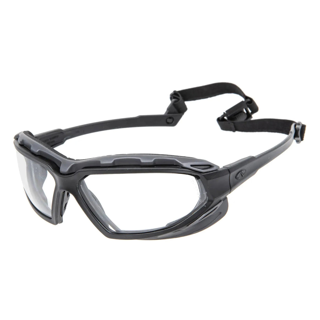 [PYR-41-045335] Pyramex Highlander Clear Plus Grey Glasses