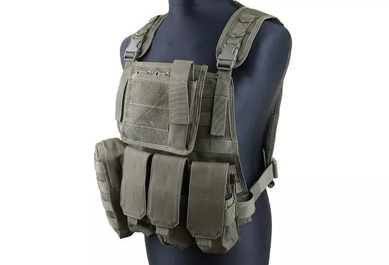 MBSS-style tactical vest – olive
