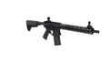 King Arms x Lancer Systems airsoft Carbine L15 LCH7 12" Faux Carbon Black