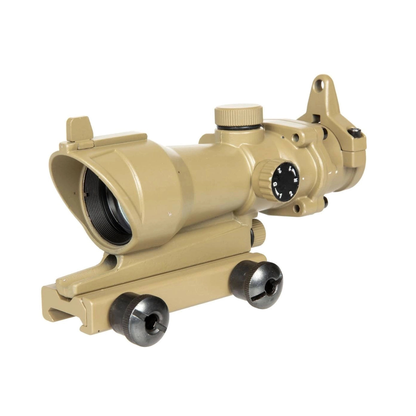 [AMO-10-004575] ACOG type red dot - tan