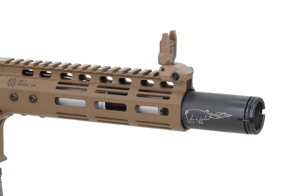 Noveske x EMG N4 Gen.3 SBR Cyma Platinum Gen.2 7" AEG assault rifle – Tan