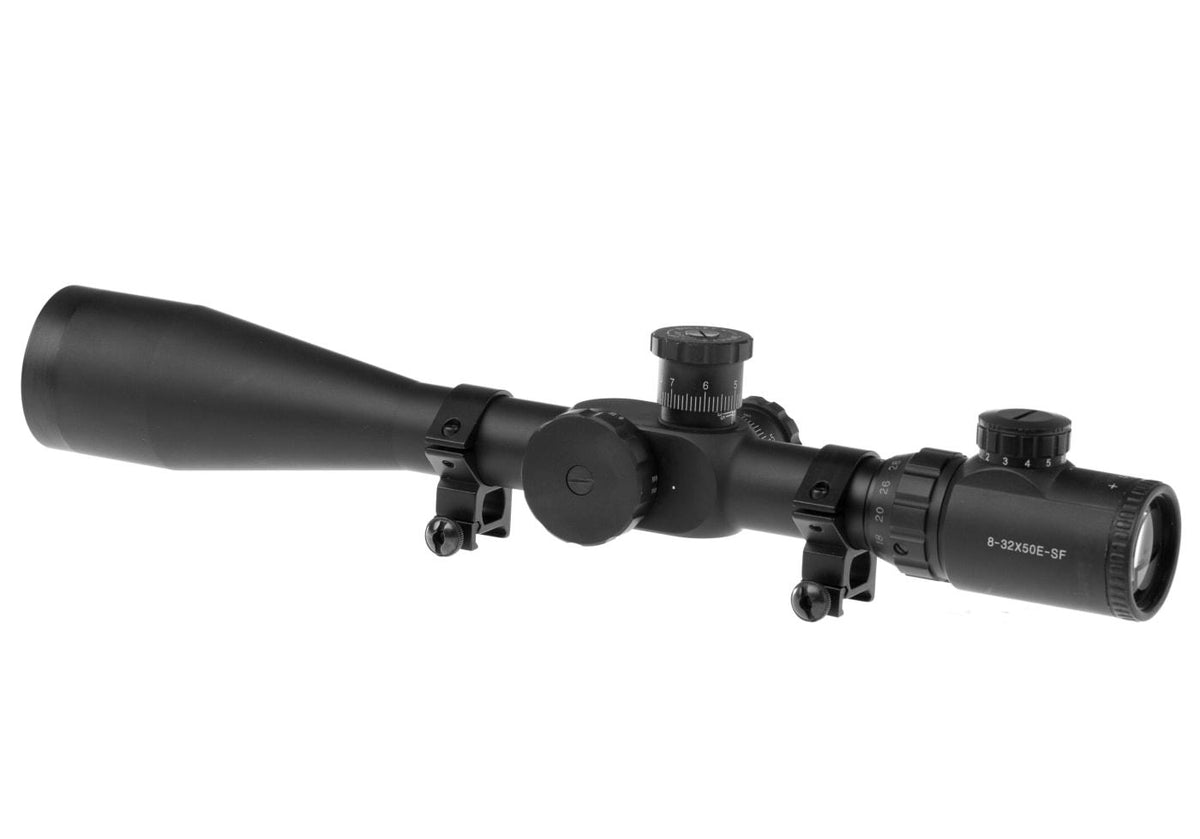 8-32x50E-SF Sniper Rifle Scope