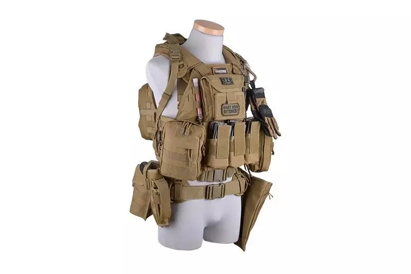 Plate Carrier Tactical Vest - Olive Drab