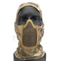 Face mask Shadow Warrior with hood - Multicam