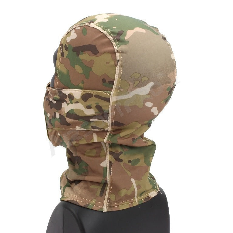 Face mask Shadow Warrior with hood - Multicam