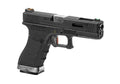 G-Force 17 BK Silver Barrel Metal Version GBB