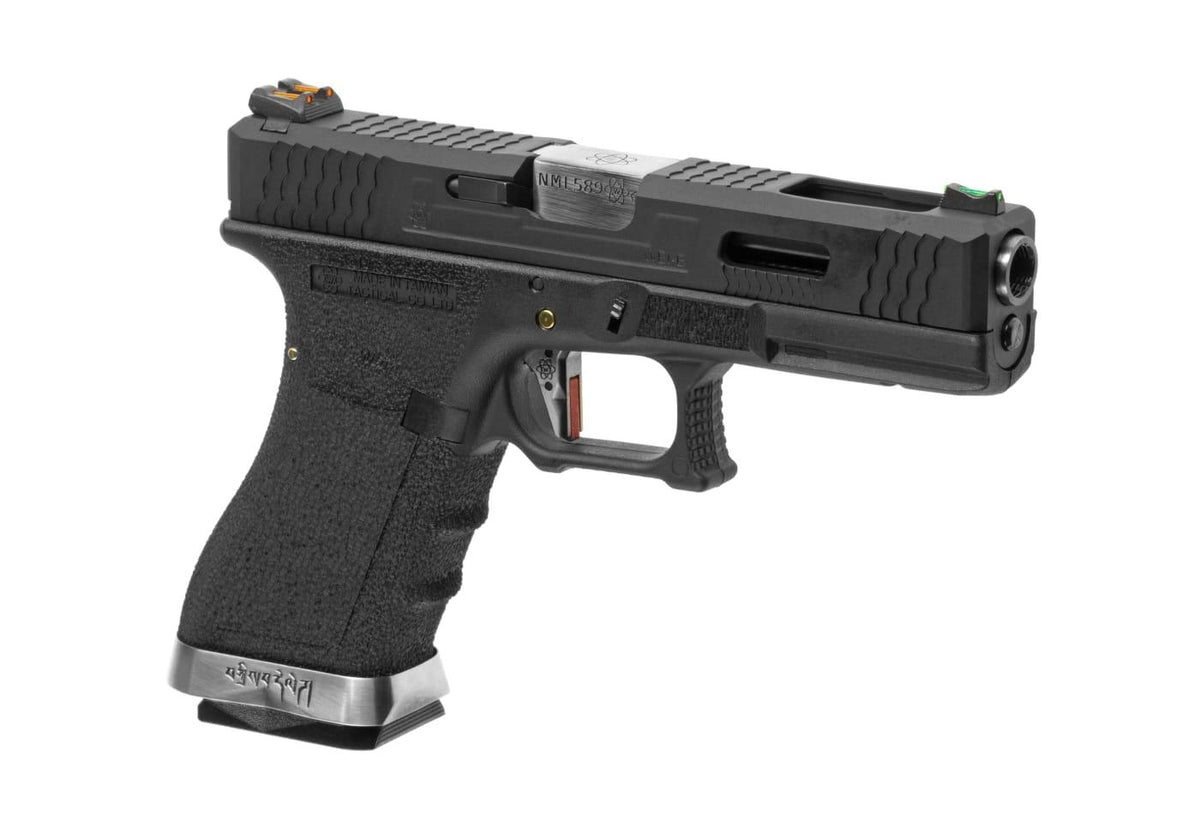 G-Force 17 BK Silver Barrel Metal Version GBB
