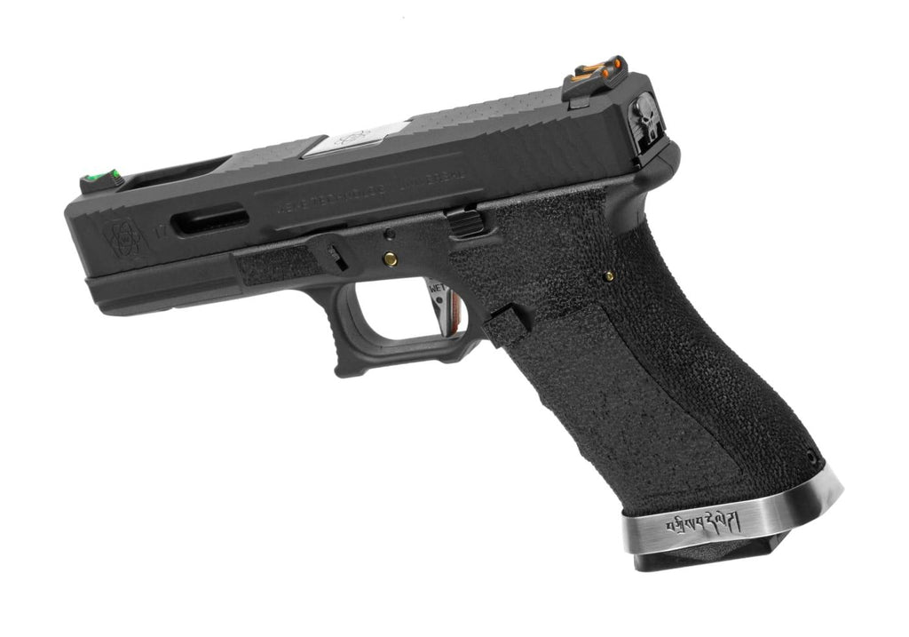 G-Force 17 BK Silver Barrel Metal Version GBB