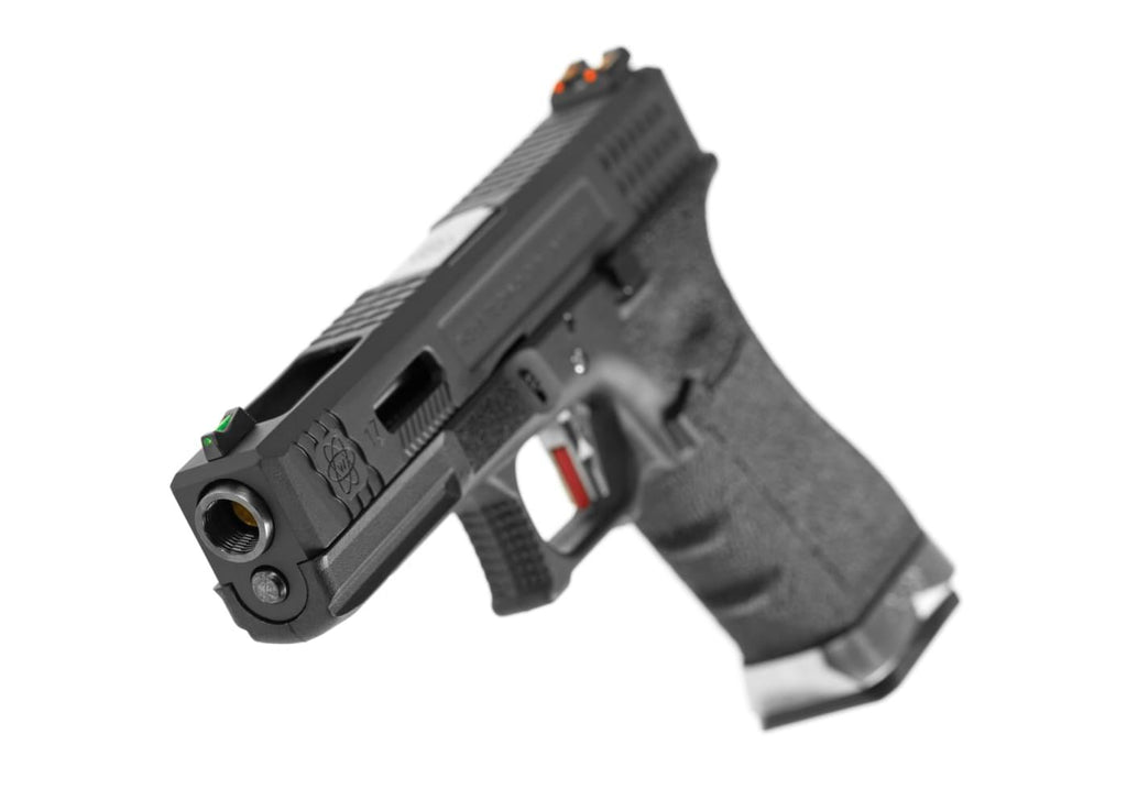 G-Force 17 BK Silver Barrel Metal Version GBB