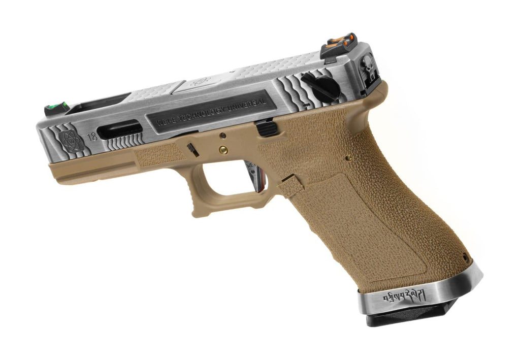 G-Force 18C SV Silver Barrel Metal Version GBB