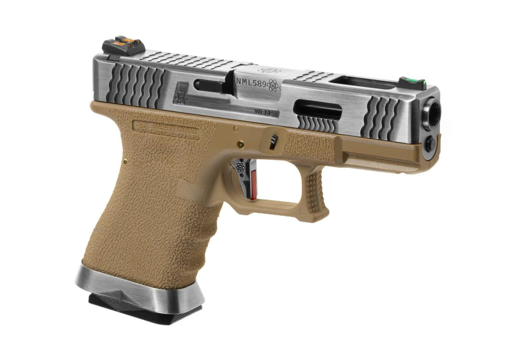 G-Force 19 SV Silver Barrel Metal Version GBB