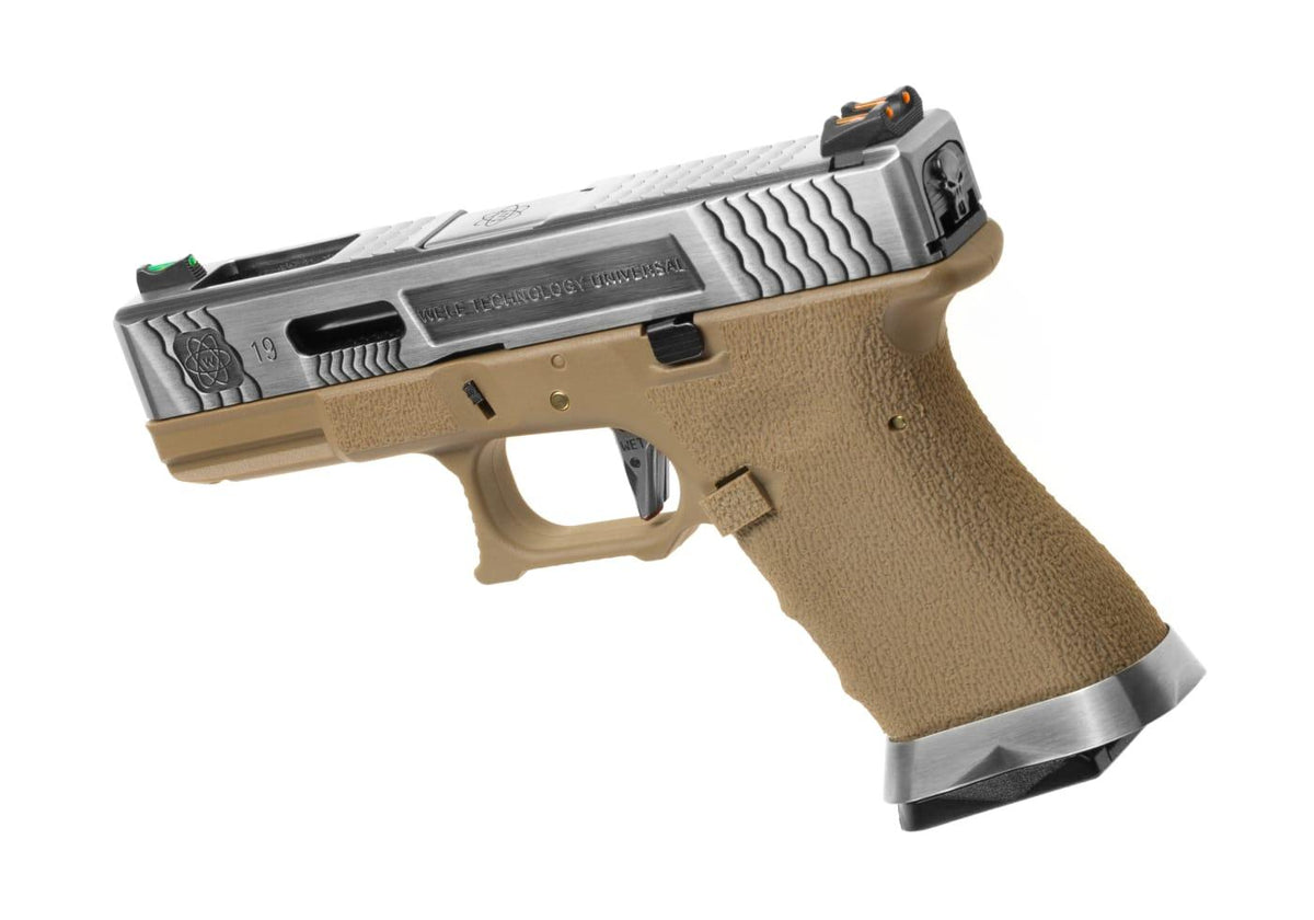 G-Force 19 SV Silver Barrel Metal Version GBB