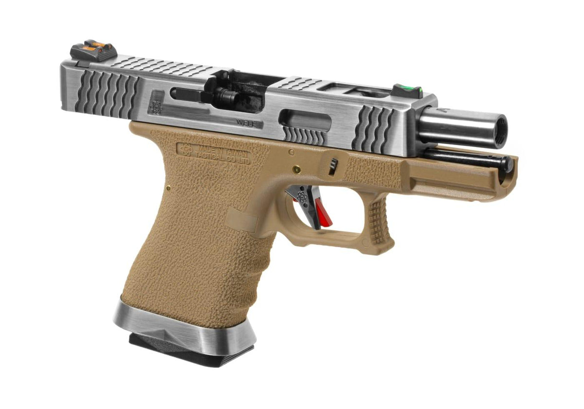 G-Force 19 SV Silver Barrel Metal Version GBB