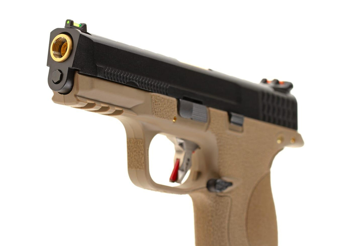 WET-05 BK Gold Barrel Metal Version GBB