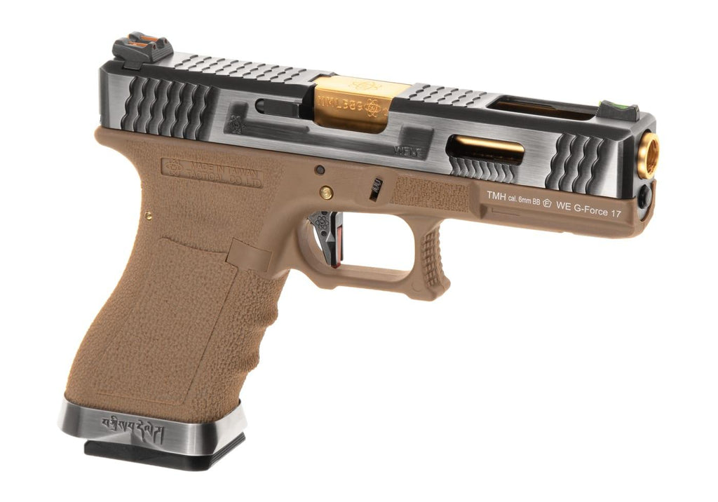 G-Force 17 SV Gold Barrel Metal Version GBB
